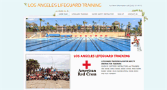 Desktop Screenshot of lifeguardtraining.org